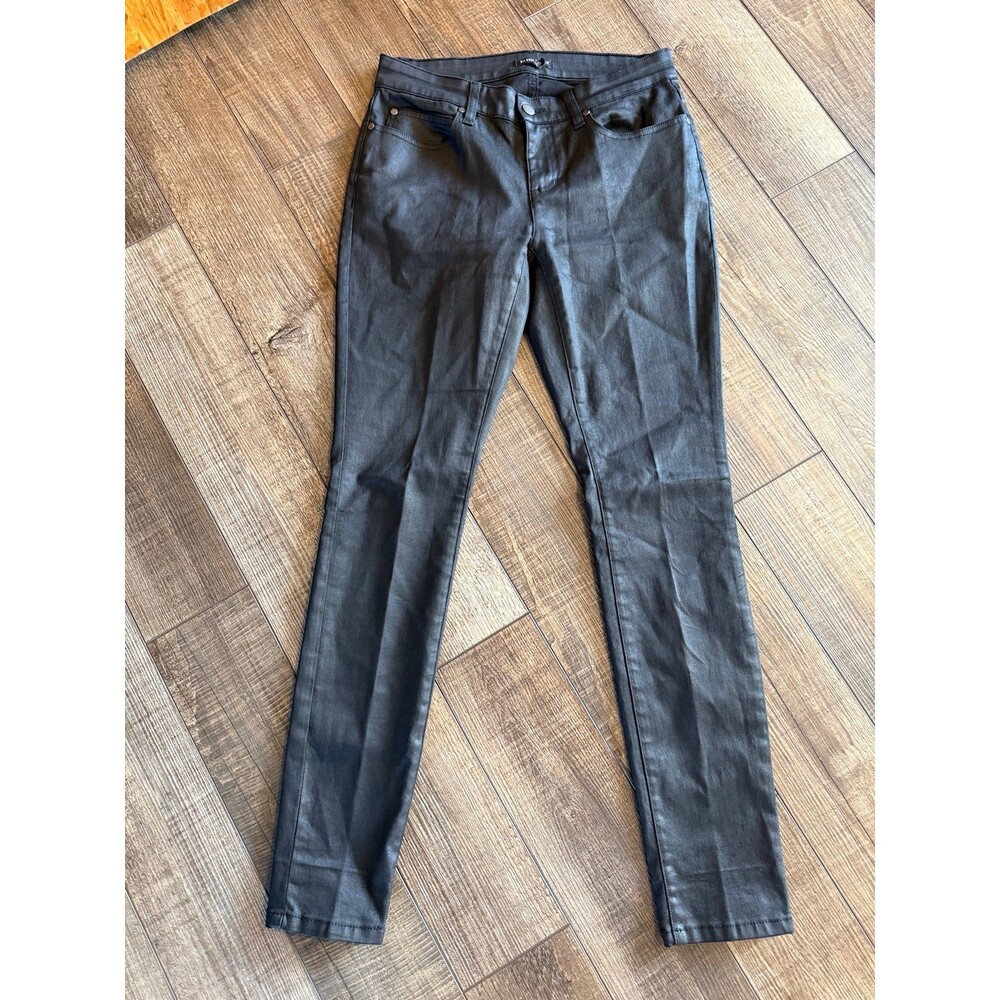 Eileen Fisher Shiny Black Jeans Sz. 4